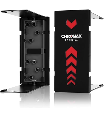 Noctua NA-HC8 chromax.Black, Heatsink Cover for NH-U12A (Black